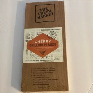 Cherry Grilling Planks NWT
